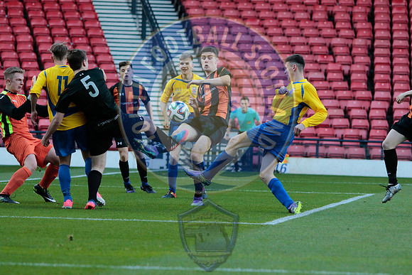Scottish Schools FA Seniors Cup Final Eastwood HS Vs Braidhurst