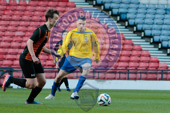 Scottish Schools FA Seniors Cup Final Eastwood HS Vs Braidhurst