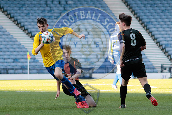 Scottish Schools FA Seniors Cup Final Eastwood HS Vs Braidhurst