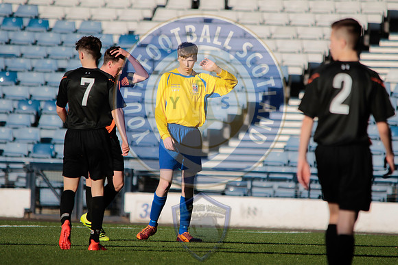 Scottish Schools FA Seniors Cup Final Eastwood HS Vs Braidhurst