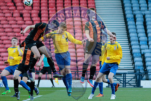 Scottish Schools FA Seniors Cup Final Eastwood HS Vs Braidhurst