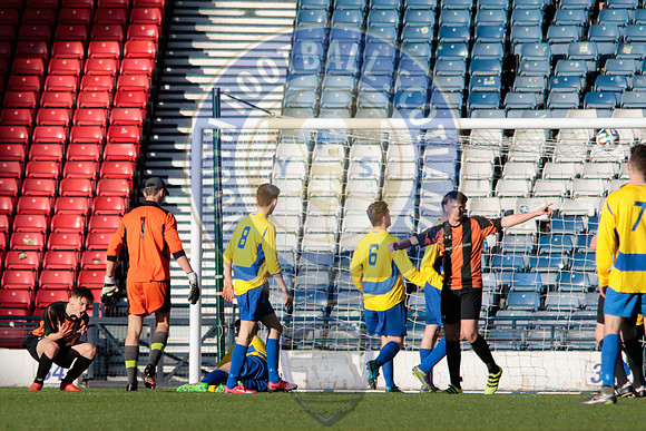 Scottish Schools FA Seniors Cup Final Eastwood HS Vs Braidhurst