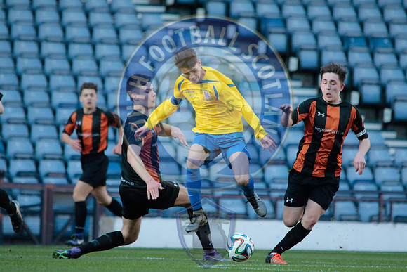 Scottish Schools FA Seniors Cup Final Eastwood HS Vs Braidhurst