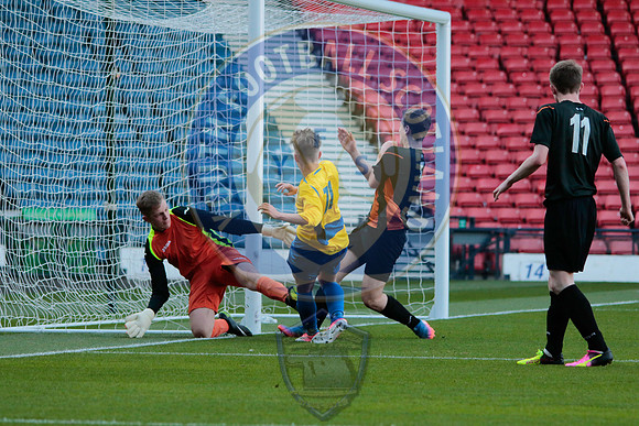 Scottish Schools FA Seniors Cup Final Eastwood HS Vs Braidhurst