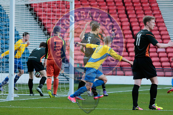 Scottish Schools FA Seniors Cup Final Eastwood HS Vs Braidhurst