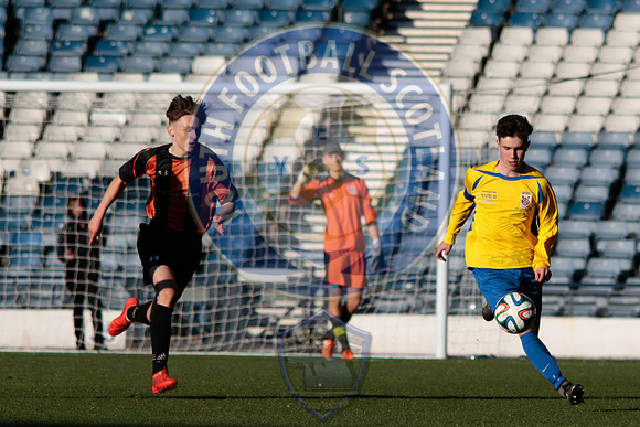 Scottish Schools FA Seniors Cup Final Eastwood HS Vs Braidhurst
