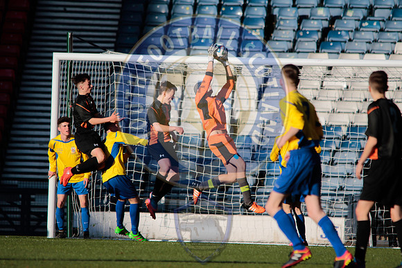 Scottish Schools FA Seniors Cup Final Eastwood HS Vs Braidhurst