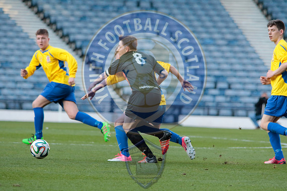 Scottish Schools FA Seniors Cup Final Eastwood HS Vs Braidhurst