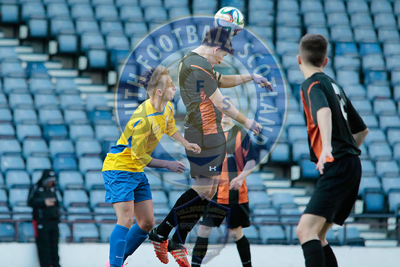 Scottish Schools FA Seniors Cup Final Eastwood HS Vs Braidhurst