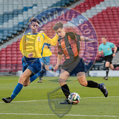 Scottish Schools FA Seniors Cup Final Eastwood HS Vs Braidhurst