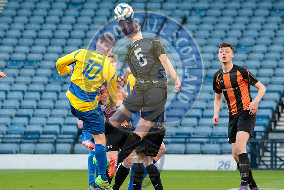 Scottish Schools FA Seniors Cup Final Eastwood HS Vs Braidhurst