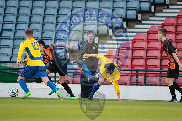 Scottish Schools FA Seniors Cup Final Eastwood HS Vs Braidhurst