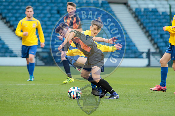 Scottish Schools FA Seniors Cup Final Eastwood HS Vs Braidhurst