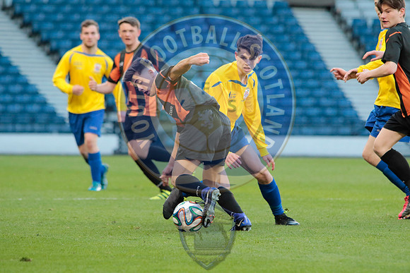 Scottish Schools FA Seniors Cup Final Eastwood HS Vs Braidhurst