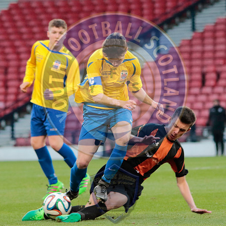 Scottish Schools FA Seniors Cup Final Eastwood HS Vs Braidhurst