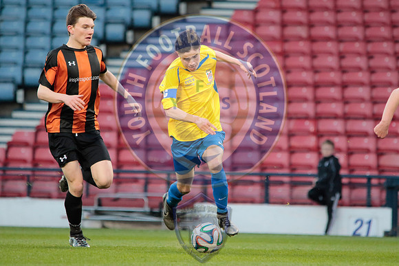 Scottish Schools FA Seniors Cup Final Eastwood HS Vs Braidhurst