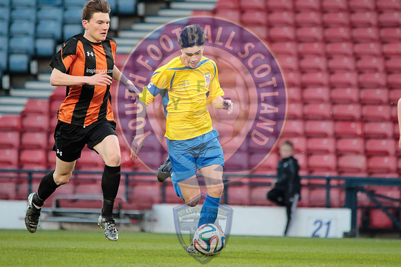 Scottish Schools FA Seniors Cup Final Eastwood HS Vs Braidhurst