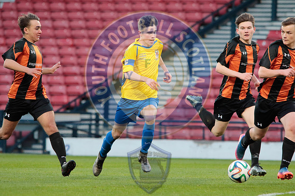 Scottish Schools FA Seniors Cup Final Eastwood HS Vs Braidhurst