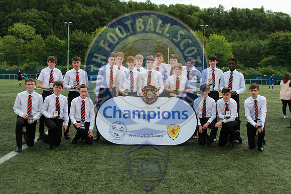 PaJ&DYFL Div1 Winners, Parklea Port Glasgow, Sunday 28th May 201