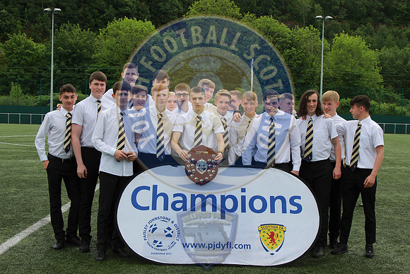 PaJ&DYFL Div1 Winners, Parklea Port Glasgow, Sunday 28th May 201