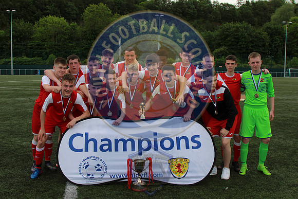 PJ&DYFL Div1 Winners, Parklea Port Glasgow, Sunday 28th May 2017