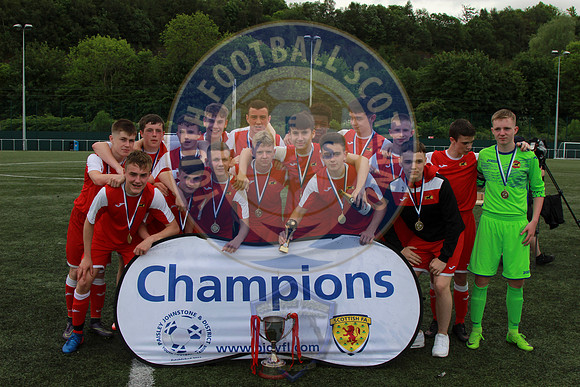 PJ&DYFL Div1 Winners, Parklea Port Glasgow, Sunday 28th May 2017