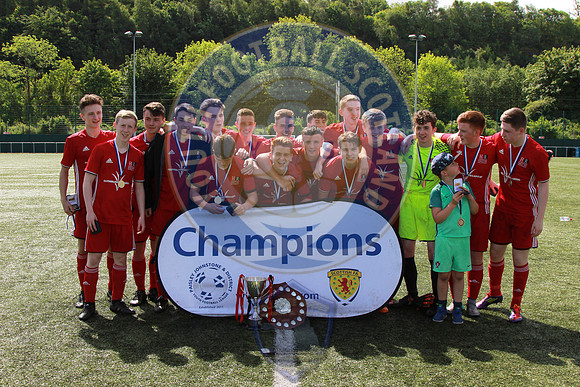 PJ&DYFL Div1 Winners, Parklea Port Glasgow, Sunday 28th May 2017