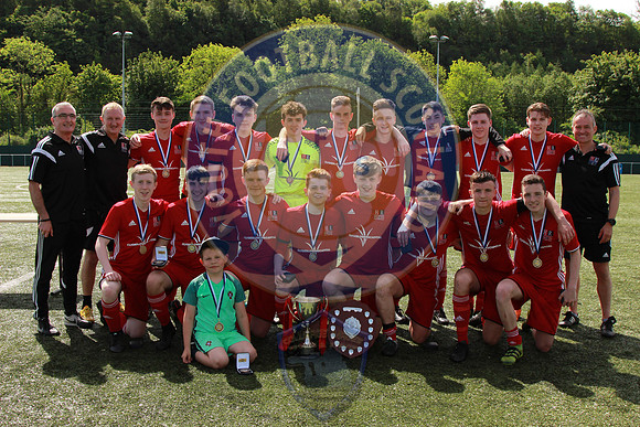 PJ&DYFL Div1 Winners, Parklea Port Glasgow, Sunday 28th May 2017