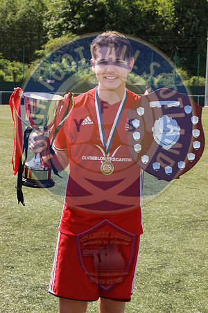 PJ&DYFL Div1 Winners, Parklea Port Glasgow, Sunday 28th May 2017