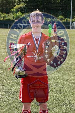 PJ&DYFL Div1 Winners, Parklea Port Glasgow, Sunday 28th May 2017