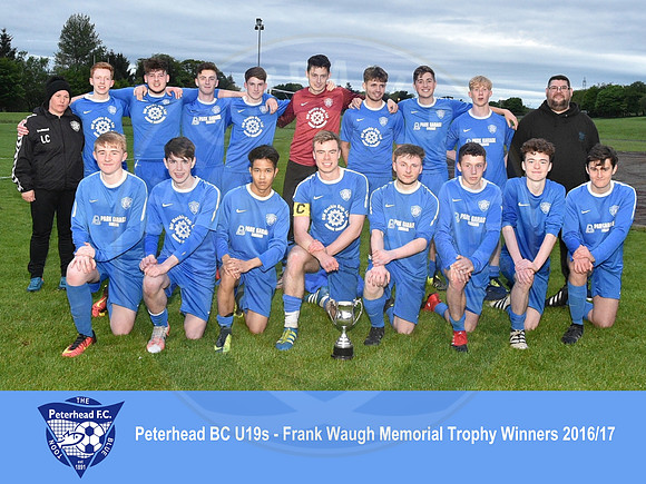 Peterhead BC (U19s)-Frank Waugh Memorial Trophy