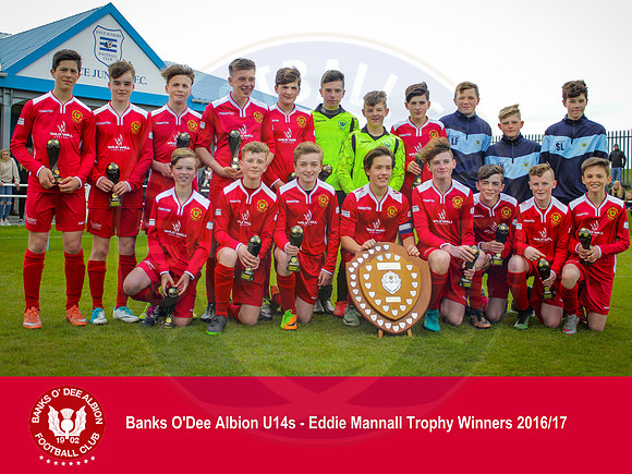 Banks o'Dee Albion U14 - Eddie Mannall Trophy