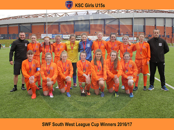 KSC Girls (U15s) - SWF South West League Cup