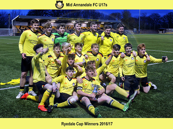 Mid Annandale FC (U17s) - Ryedale Cup