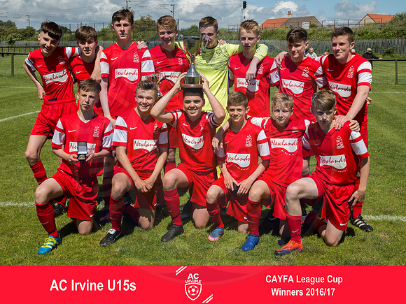 AC Irvine (U15s) - CAYFA League Cup