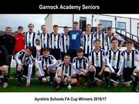 Garnock Academy Seniors - Ayrshire Schools FA Cup