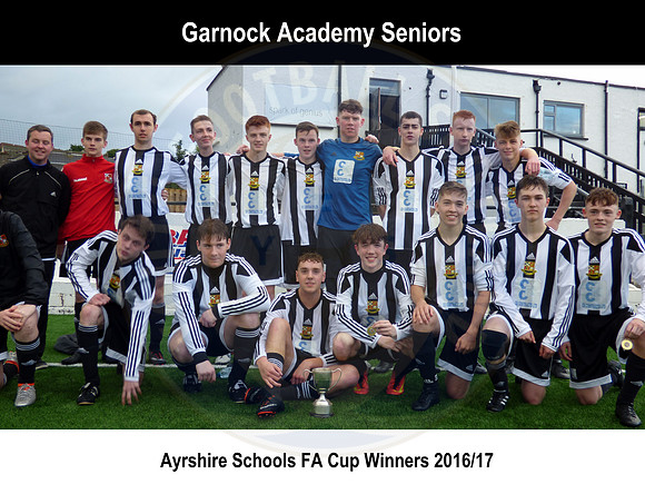 Garnock Academy Seniors - Ayrshire Schools FA Cup