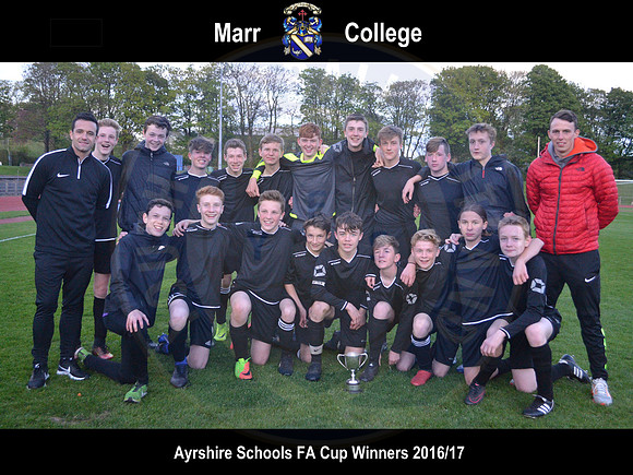 Marr College (U15s) - Ayshire Schools FA Cup