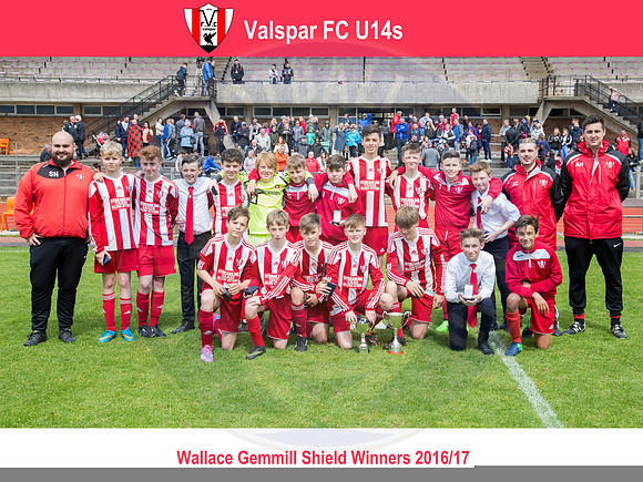 Valspar FC (U14s) - Wallace Gemmill Shield