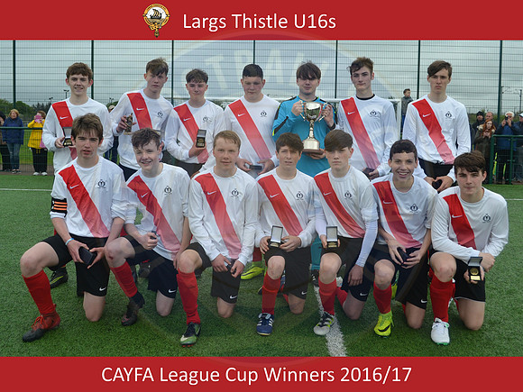 Largs Thistle (U16s) - CAYFA League Cup