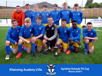 Kilwinning Academy (U16s) - Ayrshire Schools FA Cup