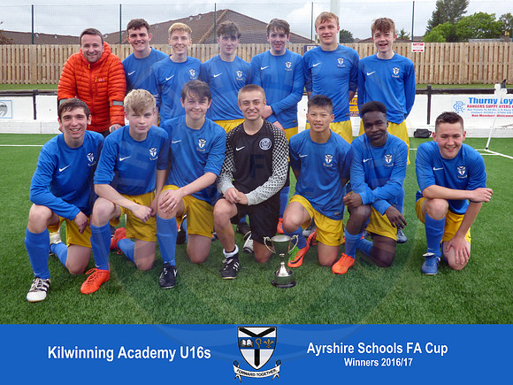 Kilwinning Academy (U16s) - Ayrshire Schools FA Cup