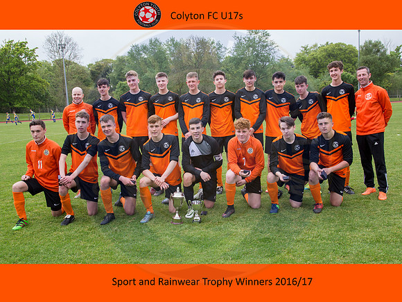 Colyton FC (U17s) - Sport and Rainwear Trophy