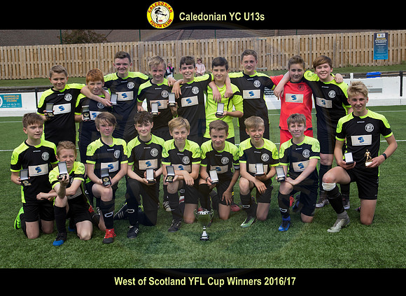 Caledonian YC (U13s) - West of Scotland YFL Cup