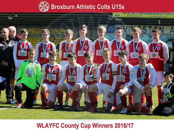 Broxburn Athletic Colts U15s - WLAYFC County Cup