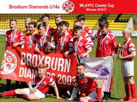 Broxburn Diamonds U14s- WLAYFC County Cup