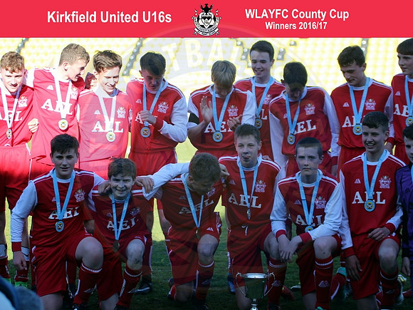 Kirkfield United U16s - WLAYFC County Cup