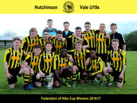 Hutchison Vale U19s - Federation of Hibs Cup
