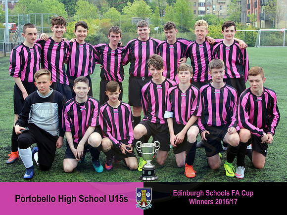 Portobello HS U15 - Edinburgh Schools FA