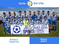 Currie Star FC U16s - Division 2 League Cup